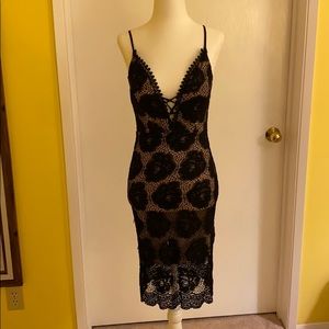 Cocktail lace dress